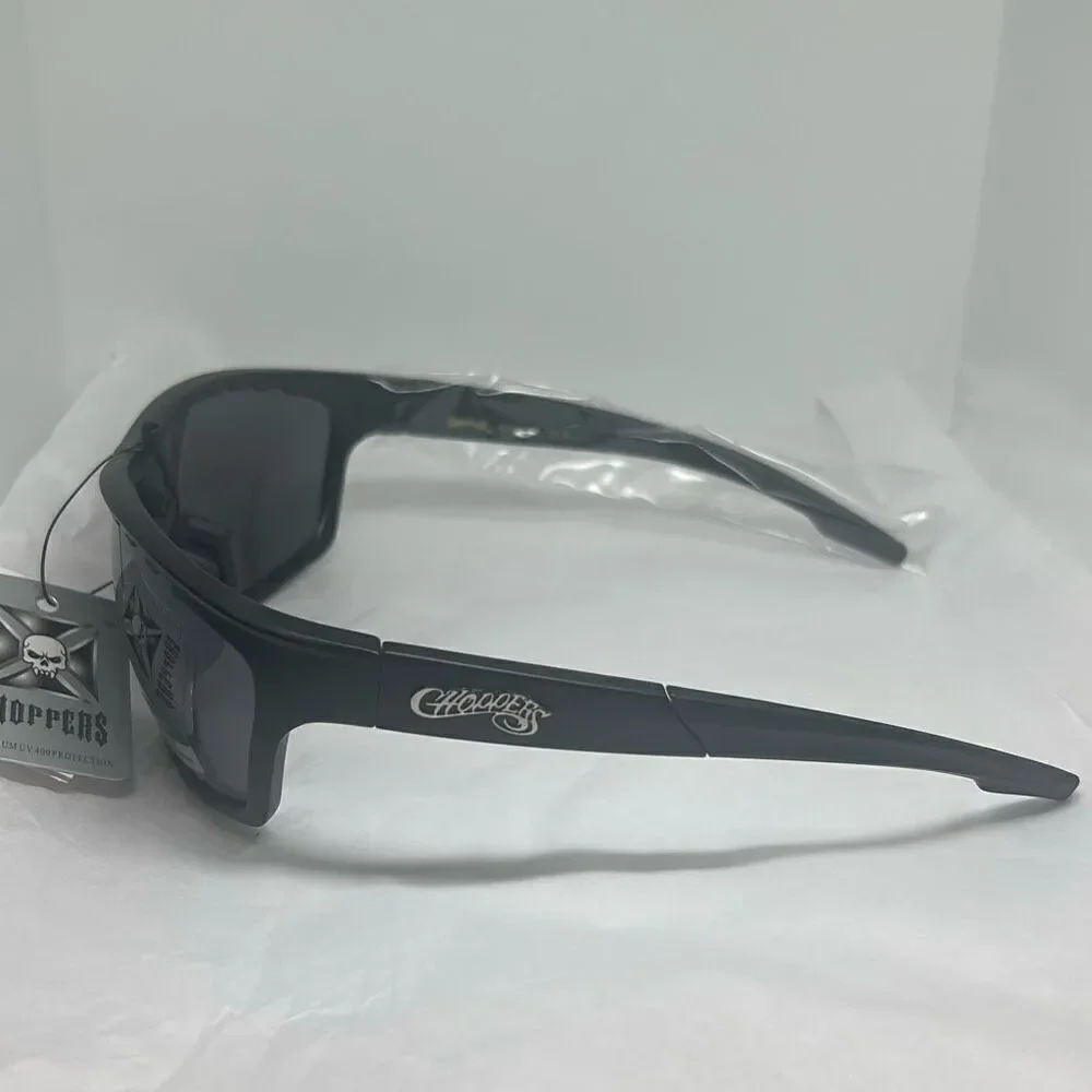 Choppers CP6768 Biker Sunglasses – UV400 Protection | Wrap Oval Design